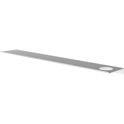 Hotbath &More Shelves - Planchet 80 Cm - Inclusief Bevestigingsrails - Met 1 Uitsparing - Voor Zeepdispenser of Beker - Mat Wit Hotbath &More Shelves - Planchet 80 Cm - Inclusief Bevestigingsrails - Met 1 Uitsparing - Voor Zeepdispenser of Beker - Mat Wit
