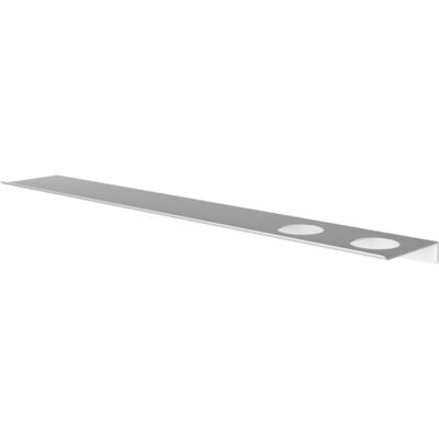 Hotbath &More Shelves - Planchet 80 Cm - Inclusief Bevestigingsrails - Met 2 Uitsparingen - Voor Zeepdispenser of Beker - Mat Wit Hotbath &More Shelves - Planchet 80 Cm - Inclusief Bevestigingsrails - Met 2 Uitsparingen - Voor Zeepdispenser of Beker - Mat Wit