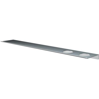 Hotbath &More Shelves - Planchet 80 Cm - Inclusief Bevestigingsrails - Met 2 Uitsparingen - Voor Zeepdispenser of Beker - RVS 316 Hotbath &More Shelves - Planchet 80 Cm - Inclusief Bevestigingsrails - Met 2 Uitsparingen - Voor Zeepdispenser of Beker - RVS 316