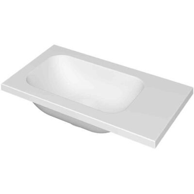INK - Fontein Porselein Zonder Kraangat Universeel - 400x220x16 mm - Mat Wit INK - Fontein Porselein Zonder Kraangat Universeel - 400x220x16 mm - Mat Wit