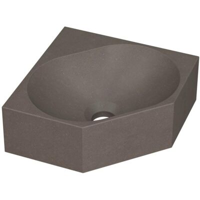 INK - Hoekfontein Quartz Zonder Kraangat - 270x270x100 mm - Quartz Beton INK - Hoekfontein Quartz Zonder Kraangat - 270x270x100 mm - Quartz Beton