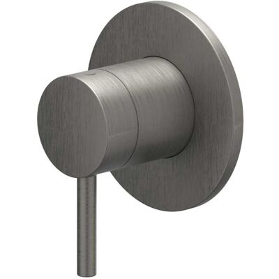 IVY Bond Afbouwdeel Inbouw 2-Weg Stop-Omstel - Geborsteld Metal Black PVD IVY Bond Afbouwdeel Inbouw 2-Weg Stop-Omstel - Geborsteld Metal Black PVD