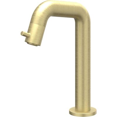 IVY Bond Fonteinkraan Contour - Opbouw - Laag - Geborsteld Mat Goud PVD IVY Bond Fonteinkraan Contour - Opbouw - Laag - Geborsteld Mat Goud PVD
