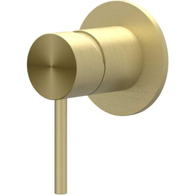 IVY Concord Inbouw Douchemengkraan Eenhendel - RVS 316 Geborsteld Mat Goud PVD IVY Concord Inbouw Douchemengkraan Eenhendel - RVS 316 Geborsteld Mat Goud PVD