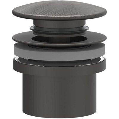 IVY Designplug Stop&Go - RVS 316 Geborsteld Carbon Black PVD IVY Designplug Stop&Go - RVS 316 Geborsteld Carbon Black PVD