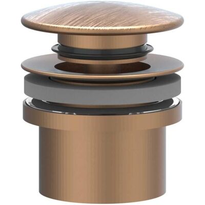 IVY Designplug Stop&Go - RVS 316 Geborsteld Mat Koper PVD IVY Designplug Stop&Go - RVS 316 Geborsteld Mat Koper PVD