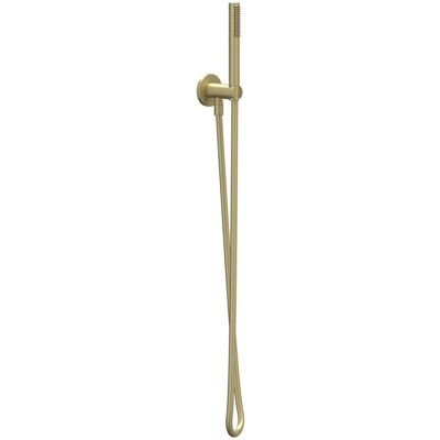 IVY Glijstangset met Handdouche Rond Satin Spray - Doucheslang 150 cm - Geborsteld Mat Goud PVD IVY Glijstangset met Handdouche Rond Satin Spray - Doucheslang 150 cm - Geborsteld Mat Goud PVD