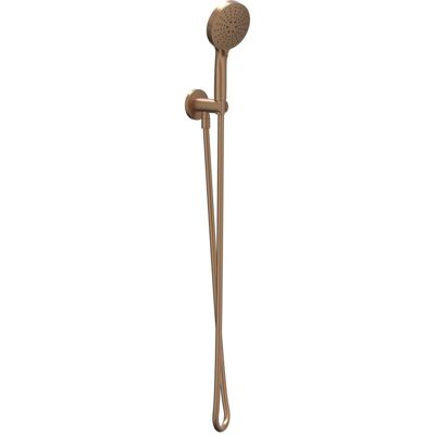 IVY Glijstangset met Handdouche Verstelbaar 3 Standen - Doucheslang 150 cm - Geborsteld Mat Koper PVD IVY Glijstangset met Handdouche Verstelbaar 3 Standen - Doucheslang 150 cm - Geborsteld Mat Koper PVD