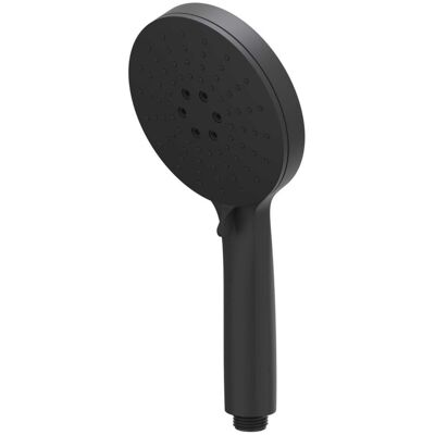 IVY Handdouche Verstelbaar 3 Standen met Antikalk Nozzels - ABS Kunststof - Mat Zwart IVY Handdouche Verstelbaar 3 Standen met Antikalk Nozzels - ABS Kunststof - Mat Zwart