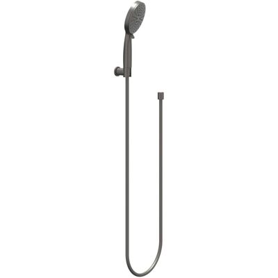 IVY Handdoucheset - 3-Standen Handdouche - Verstelbare Wandsteun - Doucheslang 120 cm - Geborsteld Metal Black PVD IVY Handdoucheset - 3-Standen Handdouche - Verstelbare Wandsteun - Doucheslang 120 cm - Geborsteld Metal Black PVD