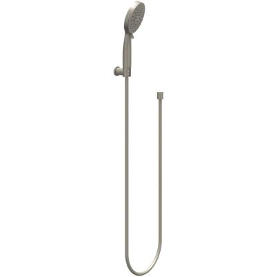 IVY Handdoucheset - 3-Standen Handdouche - Verstelbare Wandsteun - Doucheslang 120 cm - Geborsteld Nickel PVD IVY Handdoucheset - 3-Standen Handdouche - Verstelbare Wandsteun - Doucheslang 120 cm - Geborsteld Nickel PVD