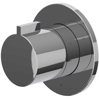 IVY Pact Afbouwdeel 3-Weg Stop-Omstel Symmetry met Rond Rozet - Chroom IVY Pact Afbouwdeel 3-Weg Stop-Omstel Symmetry met Rond Rozet - Chroom
