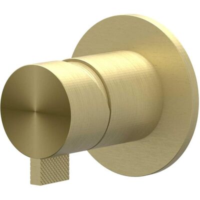 IVY Tribe Inbouw Douchemengkraan Eenhendel - RVS 316 Geborsteld Mat Goud PVD IVY Tribe Inbouw Douchemengkraan Eenhendel - RVS 316 Geborsteld Mat Goud PVD