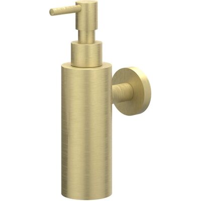 IVY Zeepdispenser Wandmodel - Geborsteld Mat Goud PVD IVY Zeepdispenser Wandmodel - Geborsteld Mat Goud PVD