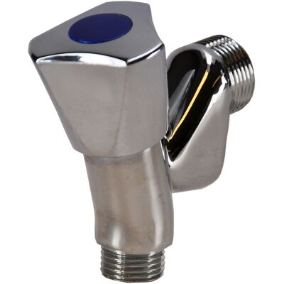 Riko Beluchterkraan Kiwa 1/2" met knop - Chroom Riko Beluchterkraan Kiwa 1/2" met knop - Chroom