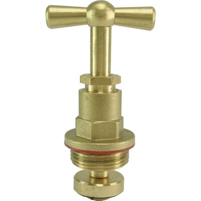 Riko Bovendeel Messing voor Stopkraan - Kiwa - 22mm - 3/4" Riko Bovendeel Messing voor Stopkraan - Kiwa - 22mm - 3/4"