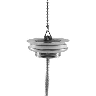 Riko Simplex-Pluggen - 5/4inch - Chroom - Messing Riko Simplex-Pluggen - 5/4inch - Chroom - Messing
