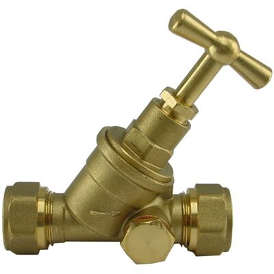 Riko Stopkraan 15mm - Goudkleur - KnelxKnel - Aftapgelegenheid Riko Stopkraan 15mm - Goudkleur - KnelxKnel - Aftapgelegenheid