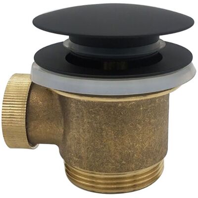 Wiesbaden Caral Clickwaste Afvoerplug - Vrijstaand Bad - 1 1/2" - Mat Zwart Wiesbaden Caral Clickwaste Afvoerplug - Vrijstaand Bad - 1 1/2" - Mat Zwart