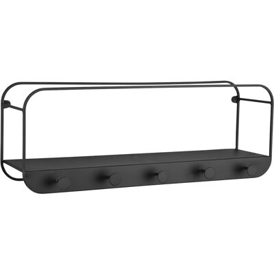 BES LED Wandplank - Wandrek - Livion Yoelle - Inclusief Hanger - Zwart - Metaal BES LED Wandplank - Wandrek - Livion Yoelle - Inclusief Hanger - Zwart - Metaal