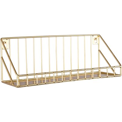 BES LED Wandrek - Livion Katji - Rek met Mand - Goud BES LED Wandrek - Livion Katji - Rek met Mand - Goud