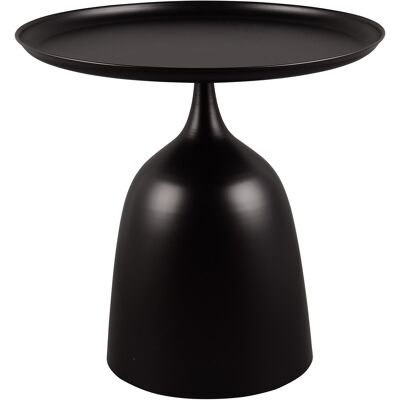 BES LED Bijzettafel - Livion Moderna - Zwart - Metaal BES LED Bijzettafel - Livion Moderna - Zwart - Metaal