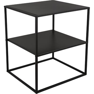 BES LED Bijzettafel - Livion Xena S - Consoletafel - Zwart - Metaal BES LED Bijzettafel - Livion Xena S - Consoletafel - Zwart - Metaal