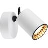 BES LED LED Wandspot - Trion Pirlo - GU10 Fitting - 1-lichts - Rond - Mat Wit - Aluminium