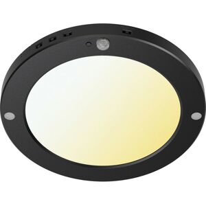 BES LED LED Plafondlamp met Bewegingssensor + Dag en Nacht Sensor - Brinton Noctis - 20W 1800lm - Aanpasbare Lichtkleur 3000K-4000K-6500K - Opbouw/Inbouw - Zwart Rond BES LED LED Plafondlamp met Bewegingssensor + Dag en Nacht Sensor - Brinton Noctis - 20W 1800lm - Aanpasbare Lichtkleur 3000K-4000K-6500K - Opbouw/Inbouw - Zwart Rond