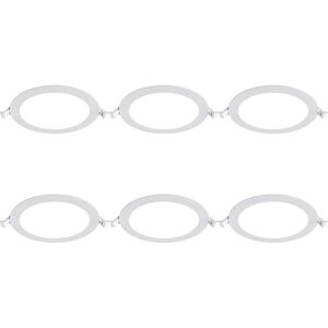 BES LED LED Downlight Inbouwspot 6 Stuks - Brinton Thin - 12W 1120lm 120° Bundelhoek - Helder/Koud Wit 6500K - IP40 - Rond - Wit - Ø170mm Buitenmaat - Ø150mm Zaagmaat BES LED LED Downlight Inbouwspot 6 Stuks - Brinton Thin - 12W 1120lm 120° Bundelhoek - Helder/Koud Wit 6500K - IP40 - Rond - Wit - Ø170mm Buitenmaat - Ø150mm Zaagmaat