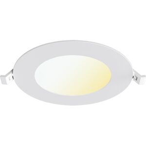 BES LED LED Downlight Inbouwspot - Brinton Thin - 6W 470lm 120° Bundelhoek - Aanpasbare Lichtkleur 3000K-4000K-6500K - IP40 - Rond - Wit - Ø128mm Buitenmaat - Ø110mm Zaagmaat BES LED LED Downlight Inbouwspot - Brinton Thin - 6W 470lm 120° Bundelhoek - Aanpasbare Lichtkleur 3000K-4000K-6500K - IP40 - Rond - Wit - Ø128mm Buitenmaat - Ø110mm Zaagmaat