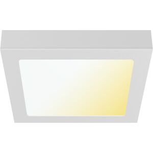 BES LED LED Downlight Opbouwspot - Brinton Thin - 12W 1120lm 120° Bundelhoek - Aanpasbare Lichtkleur 3000K-4000K-6500K - IP40 - Vierkant - Wit - Ø170x170mm BES LED LED Downlight Opbouwspot - Brinton Thin - 12W 1120lm 120° Bundelhoek - Aanpasbare Lichtkleur 3000K-4000K-6500K - IP40 - Vierkant - Wit - Ø170x170mm