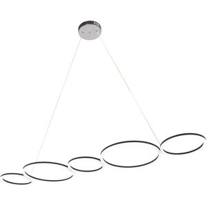 BES LED LED Hanglamp - Hangverlichting - Sintrus - 45W - Natuurlijk Wit 4000K - Mat Zwart - Aluminium BES LED LED Hanglamp - Hangverlichting - Sintrus - 45W - Natuurlijk Wit 4000K - Mat Zwart - Aluminium