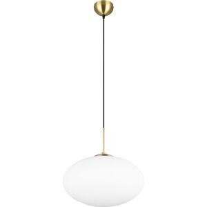 BES LED LED Hanglamp - Hangverlichting - Trion Ferdi - E27 Fitting - 1-lichts - Rond - 40cm - Mat Messing - Metaal BES LED LED Hanglamp - Hangverlichting - Trion Ferdi - E27 Fitting - 1-lichts - Rond - 40cm - Mat Messing - Metaal