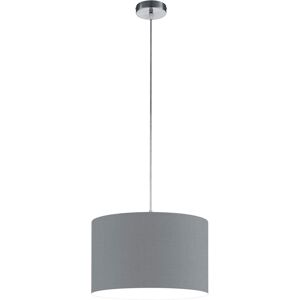 BES LED LED Hanglamp - Hangverlichting - Trion Hotia - E27 Fitting - 1-lichts - Rond - Mat Grijs - Aluminium BES LED LED Hanglamp - Hangverlichting - Trion Hotia - E27 Fitting - 1-lichts - Rond - Mat Grijs - Aluminium