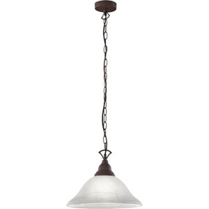 BES LED LED Hanglamp - Hangverlichting - Trion Kantra - E27 Fitting - 1-lichts - Rond - Roestkleur - Aluminium BES LED LED Hanglamp - Hangverlichting - Trion Kantra - E27 Fitting - 1-lichts - Rond - Roestkleur - Aluminium