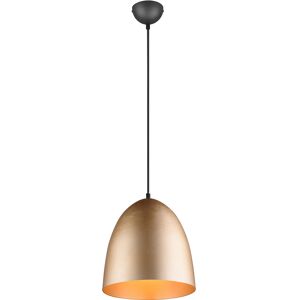 BES LED LED Hanglamp - Hangverlichting - Trion Lopez - E27 Fitting - 1-lichts - Rond - Mat Goud - Aluminium BES LED LED Hanglamp - Hangverlichting - Trion Lopez - E27 Fitting - 1-lichts - Rond - Mat Goud - Aluminium