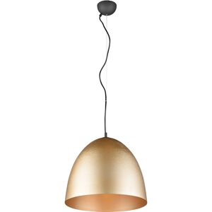 BES LED LED Hanglamp - Hangverlichting - Trion Lopez XL - E27 Fitting - 1-lichts - Rond - Mat Goud - Aluminium BES LED LED Hanglamp - Hangverlichting - Trion Lopez XL - E27 Fitting - 1-lichts - Rond - Mat Goud - Aluminium
