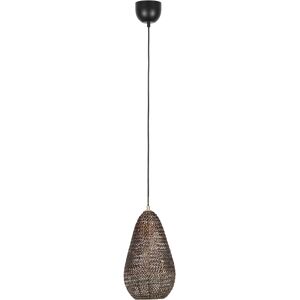 BES LED LED Hanglamp - Hangverlichting - Trion Zara - E27 Fitting - 1-lichts - Rond - 23 cm - Oud Brons - Metaal BES LED LED Hanglamp - Hangverlichting - Trion Zara - E27 Fitting - 1-lichts - Rond - 23 cm - Oud Brons - Metaal