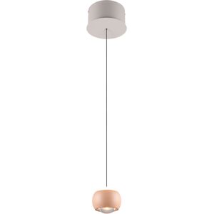 LED Hanglamp - Musterring Cannon - 1 Lichtpunt van 5 Watt - Dimbaar - Aanpasbare Lichtkleur - Hoogte Aanpasbaar - Geheugenfunctie - Nachtlamp - Oranje - Metaal LED Hanglamp - Musterring Cannon - 1 Lichtpunt van 5 Watt - Dimbaar - Aanpasbare Lichtkleur - Hoogte Aanpasbaar - Geheugenfunctie - Nachtlamp - Oranje - Metaal