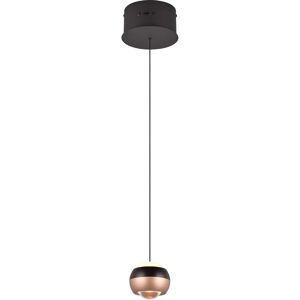 LED Hanglamp - Trio Select Orbit - 1 Lichtpunten van 8 Watt - Rond - Dimbaar - Aanpasbare Lichtkleur - Hoogte Aanpasbaar zonder Contragewicht - Mat Zwart - Metaal LED Hanglamp - Trio Select Orbit - 1 Lichtpunten van 8 Watt - Rond - Dimbaar - Aanpasbare Lichtkleur - Hoogte Aanpasbaar zonder Contragewicht - Mat Zwart - Metaal