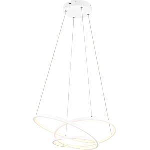 BES LED LED Hanglamp - Trion Alvin - 34W - Aanpasbare Kleur - Dimbaar - Rond - Mat Wit - Metaal BES LED LED Hanglamp - Trion Alvin - 34W - Aanpasbare Kleur - Dimbaar - Rond - Mat Wit - Metaal