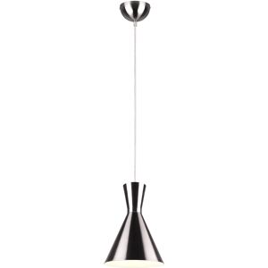 BES LED LED Hanglamp - Trion Ewomi - E27 Fitting - 1-lichts - Rond - Mat Nikkel - Aluminium - Ø20cm BES LED LED Hanglamp - Trion Ewomi - E27 Fitting - 1-lichts - Rond - Mat Nikkel - Aluminium - Ø20cm