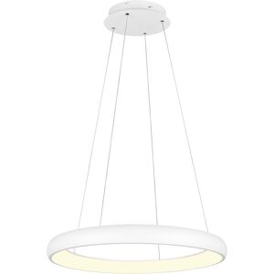 BES LED LED Hanglamp - Trion Kardo - 59W - Aanpasbare Kleur - Dimbaar - Rond - Mat Wit - Metaal BES LED LED Hanglamp - Trion Kardo - 59W - Aanpasbare Kleur - Dimbaar - Rond - Mat Wit - Metaal