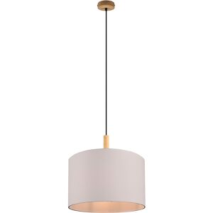 BES LED LED Hanglamp - Trion Kiblon - E27 Fitting - 1-lichts - Rond - Mat Bruin - Hout BES LED LED Hanglamp - Trion Kiblon - E27 Fitting - 1-lichts - Rond - Mat Bruin - Hout