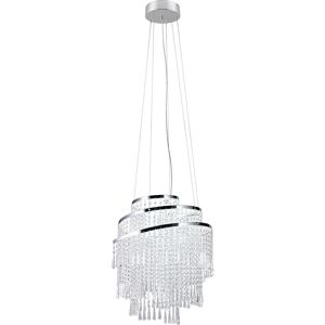BES LED LED Hanglamp - Trion Mop - 38W - Aanpasbare Kleur - Dimbaar - Rond - Chroom - Metaal BES LED LED Hanglamp - Trion Mop - 38W - Aanpasbare Kleur - Dimbaar - Rond - Chroom - Metaal