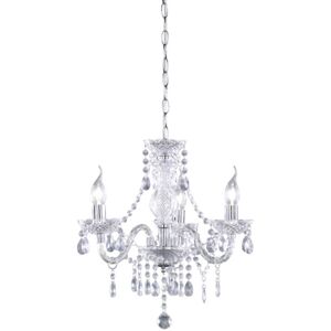 BES LED LED Kroonluchter - Trion Lucy - E14 Fitting - 3-lichts - Rond - Helder - Aluminium BES LED LED Kroonluchter - Trion Lucy - E14 Fitting - 3-lichts - Rond - Helder - Aluminium