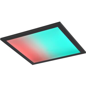 BES LED LED Plafondlamp - Plafondverlichting - Trion Atex - 13W - RGBW - Dimbaar - Aanpasbare Kleur - Afstandsbediening - Nachtlamp - Mat Zwart - Metaal BES LED LED Plafondlamp - Plafondverlichting - Trion Atex - 13W - RGBW - Dimbaar - Aanpasbare Kleur - Afstandsbediening - Nachtlamp - Mat Zwart - Metaal