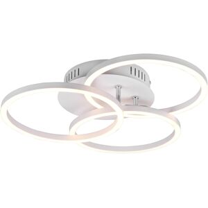 BES LED LED Plafondlamp - Plafondverlichting - Trion Corcol - 27W - Aanpasbare Kleur - Rond - Mat Wit - Aluminium BES LED LED Plafondlamp - Plafondverlichting - Trion Corcol - 27W - Aanpasbare Kleur - Rond - Mat Wit - Aluminium