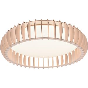 BES LED LED Plafondlamp - Plafondverlichting - Trion Manto XL - 38W - Aanpasbare Kleur - Afstandsbediening - Dimbaar - Rond - Houtkleur - Kunststof BES LED LED Plafondlamp - Plafondverlichting - Trion Manto XL - 38W - Aanpasbare Kleur - Afstandsbediening - Dimbaar - Rond - Houtkleur - Kunststof